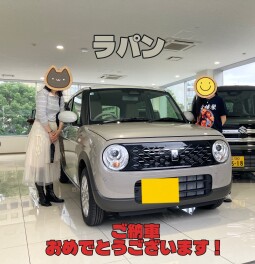 ラパン　ご納車